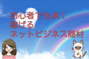 初心者でもOK！稼げるネットビジネス商材