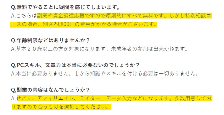 合同会社スターライト　副業支援(RFB)